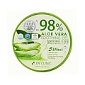 Гель для тела успокаивающий с алоэ вера 98% 300ml 3W CLINIC Aloe Vera Soothing Gel