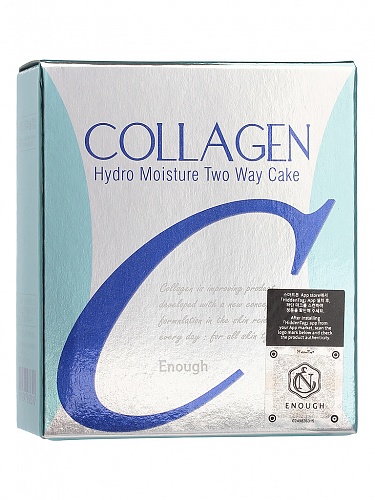Пудра Enough Collagen Hydro Moisture Two way cake SPF25 #13