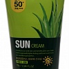 Солнцезащитный крем с алоэ Ye Gam Top Face Sun Cream Aloe SPF 50+ PA+++