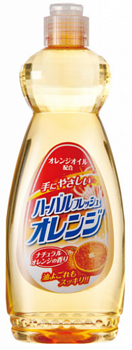 Mitsuei Средство для мытья посуды, овощей и фруктов (аромат апельсина) 600мл