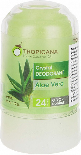 Дезодорант кристалл Алое вера Tropicana Crystal Deodorant Aloe vera