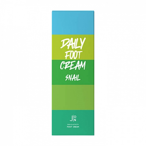 Крем для ног с муицином улитки J:ON SNAIL DAILY FOOT CREAM