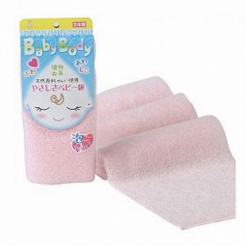 Мочалка-полотенце для детей из волокон кукурузы Yokozuna &amp;quot;Baby Body&amp;quot;