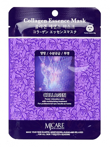 Маска тканевая для лица Коллаген Mijin Collagen Essence Mask