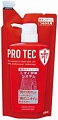 Жидкое мыло для тела для мужчин дезодорирующий эффект с ментолом, сменная упаковка Lion PRO TEC