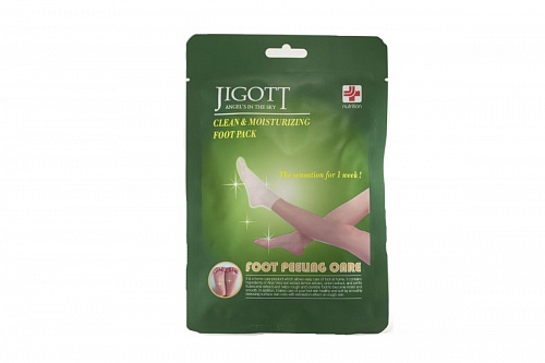 Пилинг-носочки для ног Jigott Clean &amp; Moisturizing Foot Pack