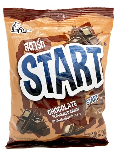 Конфета мягкая со вкусом шоколада Boonprasert &amp;quot;Start&amp;quot; Chocolate