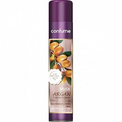 Лак для волос Welcos Confume Argan Treatment Spray (Musk)