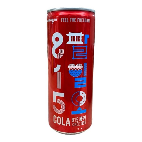 Напиток газированный &amp;quot;815 Cola&amp;quot;, Woongjin