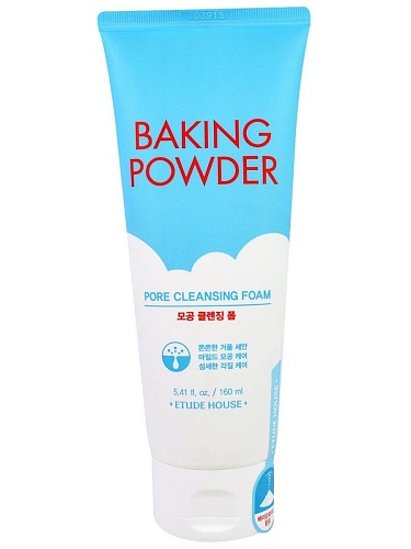 Пенка для умывания с содой Etude House Baking Powder Pore Cleansing Foam