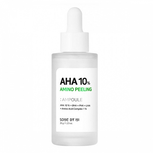 Кислотная пилинг-ампула с аминокислотами Some By Mi AHA 10% Amino Peeling Ampoule